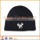 Wholesale 100% Acrylic Custom Beanie Hat With Embroidery Logo thumbnail-2