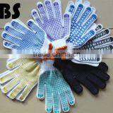 BSSAFETY 10 or 13 Gauge Cotton Yarn Knitting With Pvc Dotted Gloves thumbnail-4