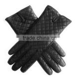 New Women Quilted Leather Gloves