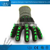 High impact proof oil and gas safety industrial glove