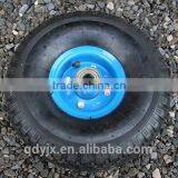 Hot Sale Mute Rubber Pneumatic Steel Rim Heat-resistant Wheels thumbnail-3