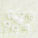 8mm Black Zirconia Ceramic Grid Design Wedding Wide Band Rings thumbnail-1