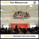 Modern Design Diameter 8m/10m High Peak Easy up Multi-sided Tent for Events Wedding Party Exhibition thumbnail-5