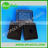 Black Flock Tray PS Flocking Tray With Plastic Box thumbnail-6