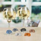 Silicone Colorful Cats Wine Glass Markers,Silicone Kitty Drink Markers thumbnail-2