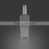 750ml Empty Crystal Clear Glass Wine Bottle, Hot Sale High Quality Vodka Bottle thumbnail-2