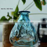 Mouthblown Italy Vase Narrow Mouth Glass Flower Vase thumbnail-1