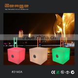 Event rechargeable led bluetooth music speaker cube