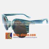 Wholesale China Colorful Frame Skateboard Wood Sunglasses thumbnail-6