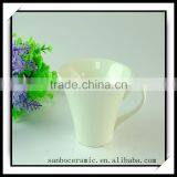 250ml High Quality Bulk White Ceramic Tea Cup Products Wholesale From China thumbnail-1