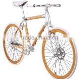 Eco-friendly Original Bamboo Silver Joint Road Bicycle thumbnail-1