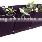 4 Pouch Horizontal Hanging Wall Fabric Pot Container thumbnail-2