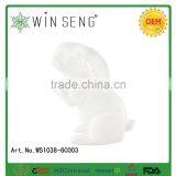 High Quality Ceramic Rabbit Figurine,ceramic Rabbit Decoration thumbnail-1