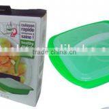 Microwave Oven Food Grade Silicone Lunch Box Food Storage Container thumbnail-1