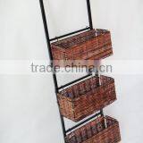 RH-4721 Over the Door 3 Tiers Convenient Wholesale Hanging Wicker Basket thumbnail-2
