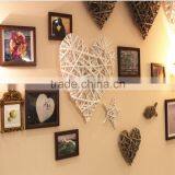 2017 Party Decoration Woven Wicker Heart thumbnail-2