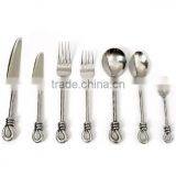 New Modern Fancy Design Stainless Steel Shiny Cutlery Sets thumbnail-1