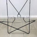 Royal Manufacturer Black Unfinished Butterfly Chair Frames With Real Leather thumbnail-1