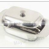 Metal Butter Dish thumbnail-1