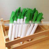 2017 Pretend Play Felt Food Leek Made in China