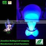 Color Changing Flashing Led Stool Chair/led Round Stool Nightclub Furniture thumbnail-1