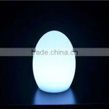 PE Material Rechargeable Led Used Table Light / High Quality RGB Full Color Changing Egged Shaped Led Table Lamp thumbnail-4