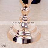 Romantic Metal Crystal Candle Holder Stands Europe Fashion Candlestick for Home Decor Party thumbnail-5