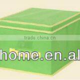 BRIGHT COLOR NON-WOVEN FOLDING STORAGE W/LID thumbnail-1