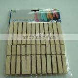 Wooden Bamboo Colourful Clothes Hangers Plastic Clothespin/clothes Peg/clothes Clip thumbnail-4