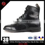Custom Made High Ankle Black Military Boots, Popular Design Tactical Outdoor Boots thumbnail-1
