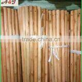 Two Times Varnished Eucalyptus Wooden Rake Handle Tapered End 150*2.5cm thumbnail-4