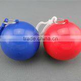 Ball PE Plastic Rain Cape for Promotion