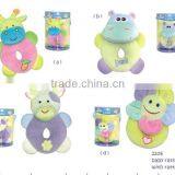 New Design Stuffed Rattles Promotional Baby Plastic Toy With EN71 thumbnail-1