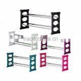 Home Furniture Shoe Storage Rack, 2 Tier Metal Shoe Shelves