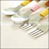 2015 Hot Sell Cartoon Food Grade Stailess Steel Fork Spoon Supplier in China,food Grade Plastic Fork Spoon Supplier in China thumbnail-2
