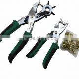 Berrylion Plastic Handle Leather Punch 2pcs Set Belt Leather Punch Set thumbnail-1