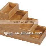 Solid Bamboo Tableware Box/tool Box/storage Box thumbnail-1