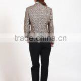 2PCS Fashion Grid Suits for Women / Ladies Suits Jaket& Pants thumbnail-5