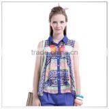 Customized 2014 New Design Digital Printing Silk Twill Dresses thumbnail-1