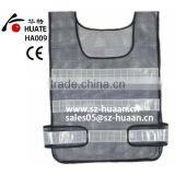 HA-009 Gray Basic Safety Vest With High Reflective Tape thumbnail-1