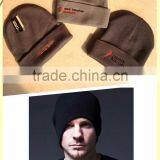Export to EURO Acrylic Pure Black Colour Mans Winter Hat thumbnail-1