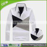 Casual Comfortable 100% Cotton Polo Shirt Long Sleeve thumbnail-3