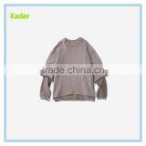 Fashion Crop Sweatshirt Hoodies Without Hood thumbnail-1