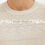 Round Neckline Polyester Sweater Designs Pictures for Man thumbnail-5