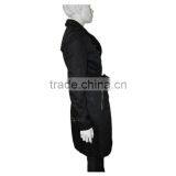 2016 OEM/ODM New Design Women Trench Coat Windbreaker thumbnail-2