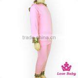 2017 Spring Sweet Girls Clothes Sets Cotton Girl Suit Rabbit Ears Boutique Outfit Kids Comfortable Clothing thumbnail-1