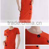 Chinese Clothing Manufacturer Summer Dress/ Garment Factory Casual Knit Dress / Woman Apparel thumbnail-3