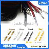 Metal Aglet Shoe Lace Tips Replacement for Yeezy Style Shoelace Sports Shoes - Aglets Customizable Do It Yourself Shoe Lace Tip thumbnail-1