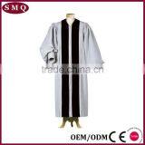 Grey Liberty With Black Velveteen Church Pulpit Robe thumbnail-4