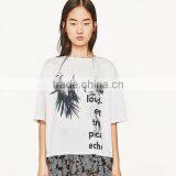 Clothes Women Ladies Women Summer Top Short Sleeve T-Shirts thumbnail-1